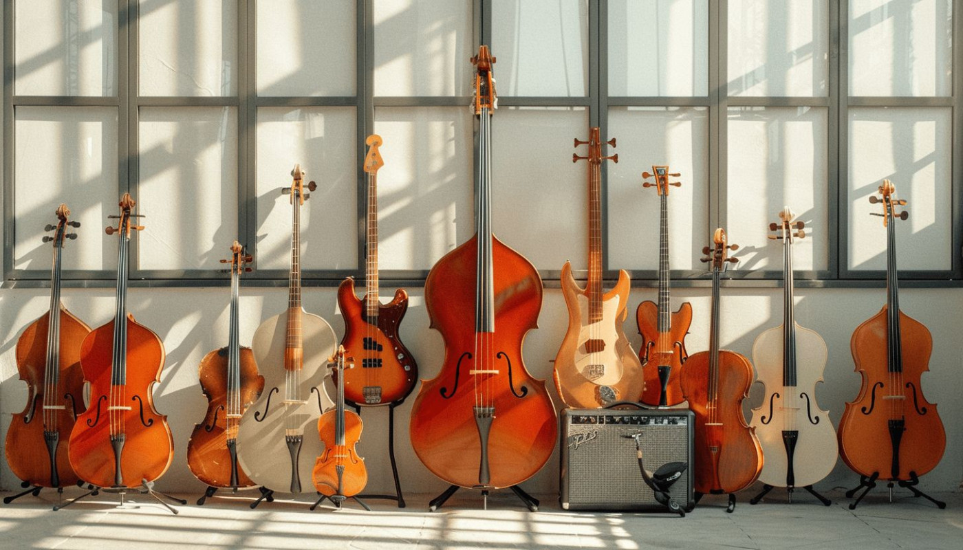 L'esthétique visuelle des instruments de musique dans le design moderne